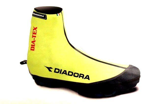 Diadora Skoovertrekk med 4DKarbon Neongul/Sort M