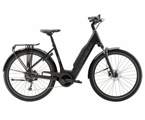 Trek Verve+ 3 Lowstep 725WH BLK, Elsykkel