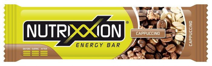 Nutrixxion energibar Cappuccino 55 g (73mg koffein), , Birk