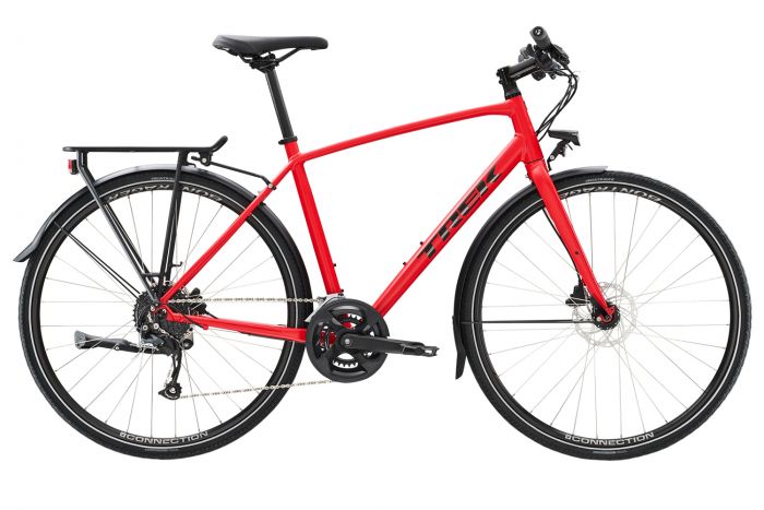 Trek FX 2 Disc Equipped Red, Hybridsykkel