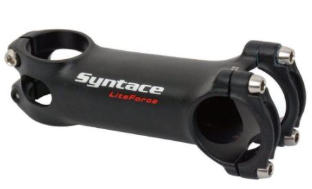 Syntace LiteForce Stem 120mm, 6°, Black, Ti Screw DELER Styrer Styrestem